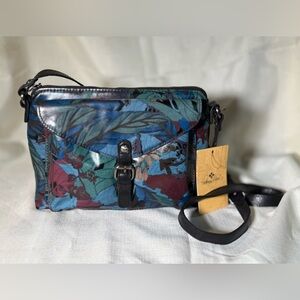 🦋 Patrica Nash Blue Forest Collection crossbody purse